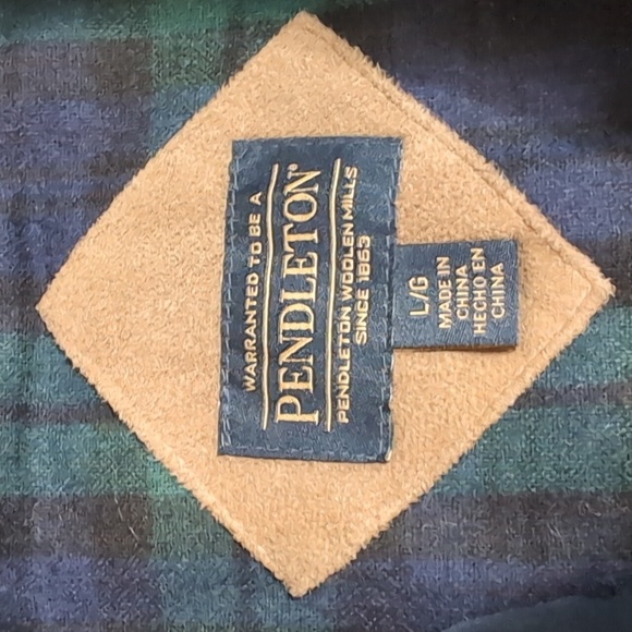 Pendleton Sherpa Teddy Deep Pile Fleece Jacket Fuzzy Full Zip in Teal - Picture 3 of 12